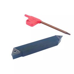 A.D INTERNATIONAL Double End Indexable RH & Center Cut Turning Tool with 10 mm Square Shank for CNC & Lathe Machine, Z8-M6RR-HOK0-image-83