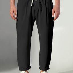 SHOWOFFFF Men Low-Rise Korean Pants Trousers-image-58