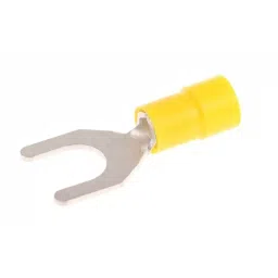RS PRO Insulated Crimp Spade Connector 4 to 6 mm² 12 to 10 AWG M8 Vinyl Yellow, 6139867-picture-46
