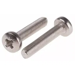 RS PRO Machine Screw M5x25 mm Stainless Steel Pozidriv Pan Headed, 9141850 (Bag Of 100 pcs)-21