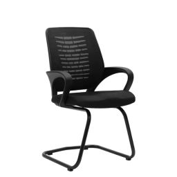 Mango Blossom 805 Mesh Visitor Chair Black-image-33