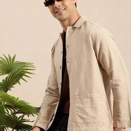 Mast & Harbour Cotton Linen Casual Shirt-picture-18