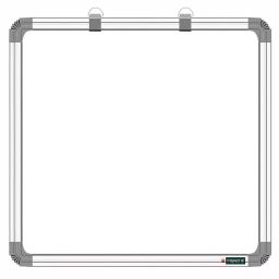 YAJNAS 60.96 x 60.96 cm (2x2 Feet) Green and White Non Magnetic Whiteboards-11