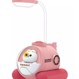 FunBlast Rechargeable LED Table Lamp  Pink-6