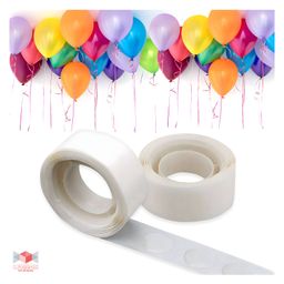 WOBBOX Permanent Adhesive party Balloon 200 Sticky Glue Dots for Decoration-image-61