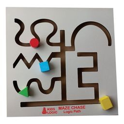 KIDS LOGIC Maze Chase Logic Path - Multicolor-20