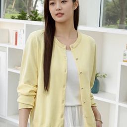 LULU & SKY Women Round Neck Cardigan-picture-21