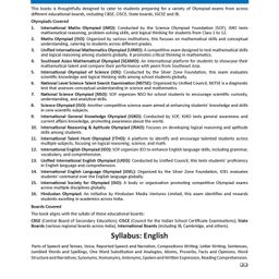 oswaal books Oswaal One For All Olympiad Class 8 Previous Years Solved Papers + Workbook English (Set of 2 Books) For 2025 Exam - English image 3