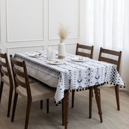 HOMEMONDE Unisex Blue Table Covers-image-119