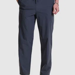 Snitch Men Charcoal Grey Regular Fit Trousers-image-41
