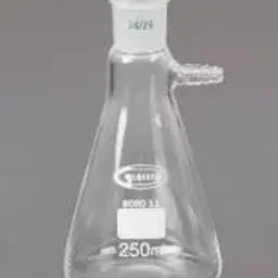 Glassco 500 ml Flask, Buchner, plain side arm and ground socket 074.205.03A-14
