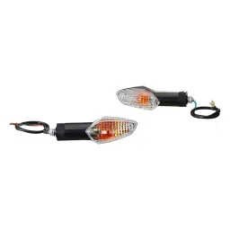 Uno Minda Blinker Assembly Front Natural Lens for Honda Stunner, Set of 2 LH & RH (TD-5042)-1