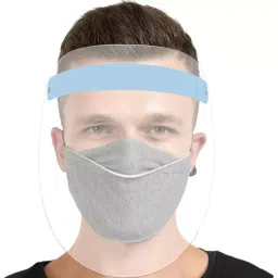 Hacer 550 Micron Face Shield with Adjustable Elastic Strap HC5172 (Pack of 5)-picture-7
