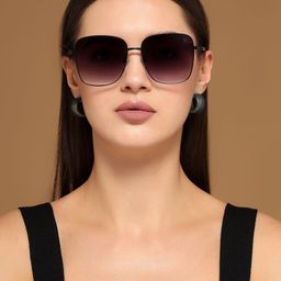 Voyage Unisex Square Sunglasses with UV Protected Lens image 4