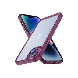 QRIOH Solid Printed iPhone 15 Back Case Mobile Accessories-image-30