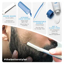 LetsShave Set of 3 Multi-Care Beard Pen Styler image 4