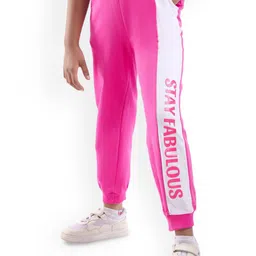 Honeyhap Boys Printed Pure Cotton Mid-Rise Joggers-image-68