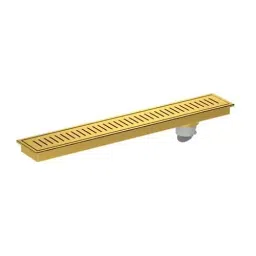 Aquieen 24 inch Shower Drain Channel Stainless Steel Chrome Finish Gold, AQN 689-picture-4