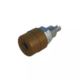 HIRSCHMANN TEST AND MEASUREMENT Banana Socket Brown Female 4 mm Connector Solder Termination 32A 30 V AC 60V DC Tin, 930176105 (Pack of 2000)-image-78