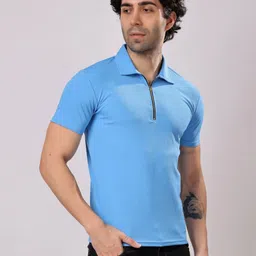 TQH Short Sleeves Polo Collar T-shirt-picture-49