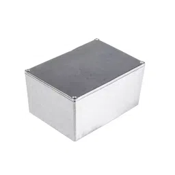 RS PRO Silver Aluminium Alloy Enclosure, IP65, Silver Lid, 115 x 89.9 x 54.9mm Model No 1610932-image-18