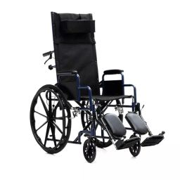 Rehamo Wheel Chair 18 inch Seat Width, Steely R 18-image-25
