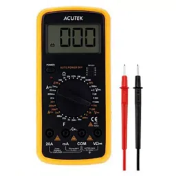 Acutek Digital Multimeter Large Size 20 µA to 10 A, DT-9205A-10