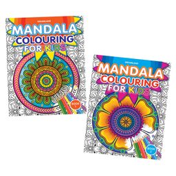 dreamland publications Mandala Colouring Books Set of 2 - English-picture-47
