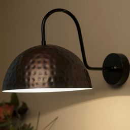 Homesake Rustic Antique Hammer Wall Sconce Gooseneck Retro Wall Light Fixture - Copper-16