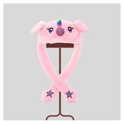 PLUSPOINT Unicorn Hat with Moving Ears Cute Unicorn cap with lights Funny pretend play Hat for Girls & Kids Cosplay Christmas Party Hat-image-54