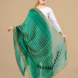 Karthav Fashion Art Silk Dupatta with Gotta Patti-21