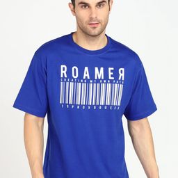 Provogue Men Typography Printed Boxy T-shirt-image-93