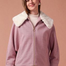 U.S. Polo Assn. Women Women Geometric Bomber Jacket-picture-33