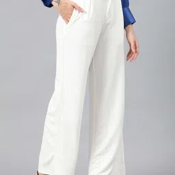 Stylecast X Kotty Women Relaxed High-Rise Pleated Formal Trousers-image-94