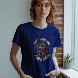 GRACE & JACK Graphic Printed Round Neck Short Sleeves Regular Fit T-Shirt-image-60