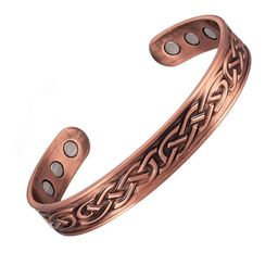 EDMIRIA Unisex Pure Copper Magnetic Bracelet-picture-38