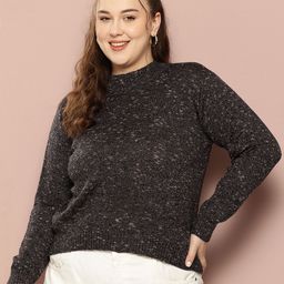Sztori Plus Size Speckled Pullover-image-64