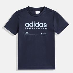 ADIDAS Kids Brand Logo Printed T-shirt-17