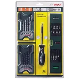 BOSCH 33 Pc. Mini X-Line Spirit Level With Hand Screw Driver - 2607017200-0