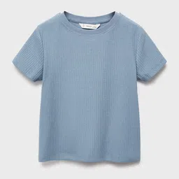 Mango Kids Girls Ribbed T-shirt-picture-11