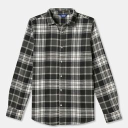 R&B Boys Tartan Checks Opaque Checked Casual Shirt-image-70