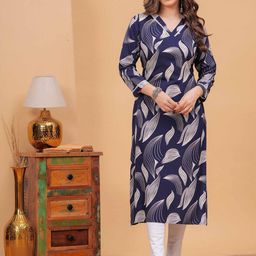PURSHOTTAM WALA Women Printed Gotta Patti Floral Kurta-image-22