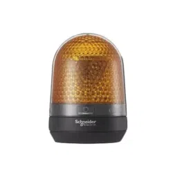 Schneider Electric Harmony XVR Base Mount 48 V DC Amber Flashing, Rotating Beacon, XVR3E05-1