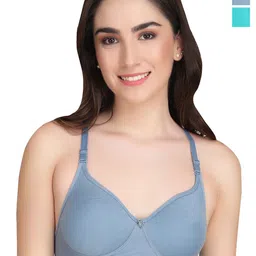 Liigne Pack Of 2 Full Coverage Lightly Padded Everyday Bra With All Day Comfort-image-17