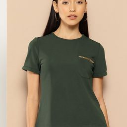 Chemistry Chain Embellished Detail Top-image-9