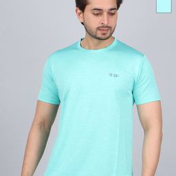 WILD ELEPHANT Men Pack of 2 Solid Round Neck T-shirts-image-73
