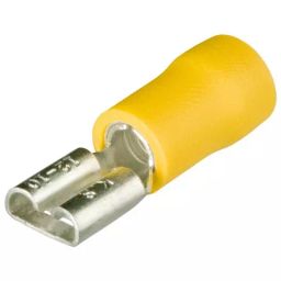 Knipex 97 99 022 Blade Terminal Sockets Insulated 100 Pcs (Cable: 4-6 mm sq)-image-20