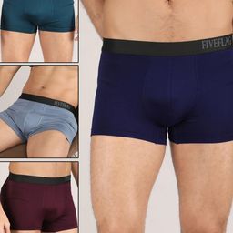 FiveFlag Set of 3 Multicoloured Modal Trunks-image-56