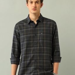 Arrow Sport Men Checked Classic Fit Cotton Casual Shirt-image-90