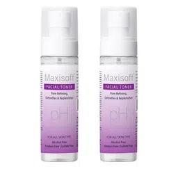 Maxisoft Set Of 2 Facial Toner With Aloevera Cleanses Pore & Hydrates Skin - 100 ml Each-16